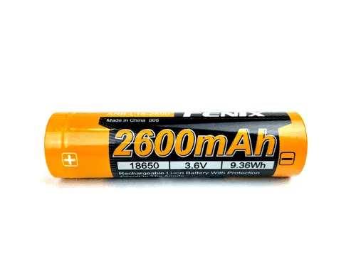 fenix 2600 mah 18650