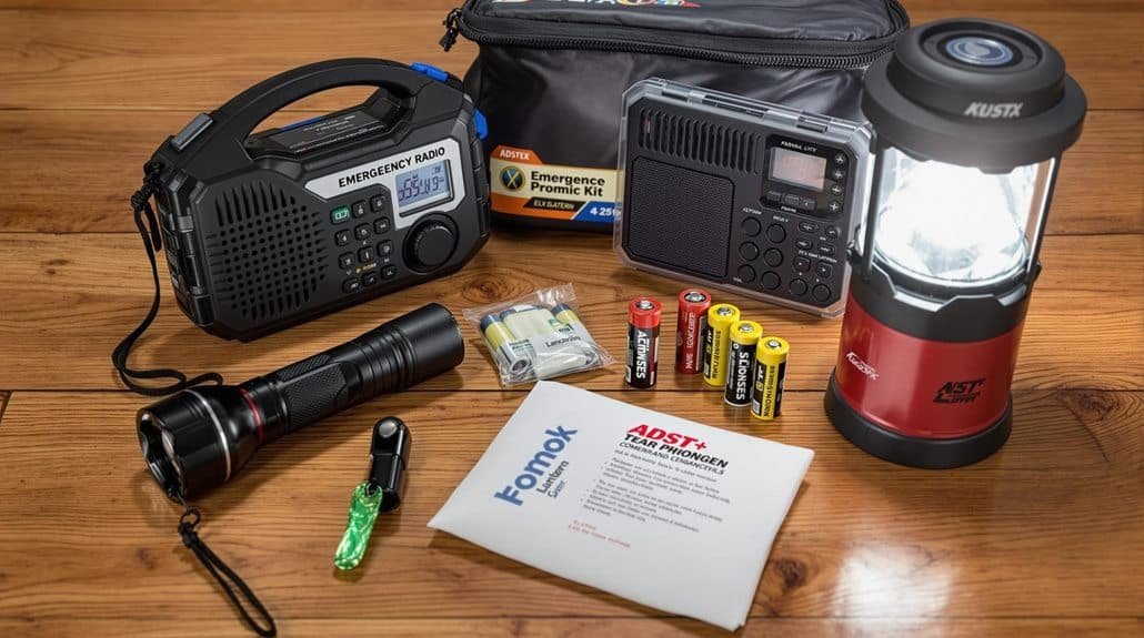Emergency Kit Essentials 4 efficient communication and illumination