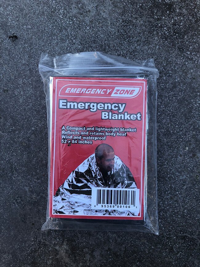 What is a IFAK 4 An Emergency Blanket, an IFAK essential.